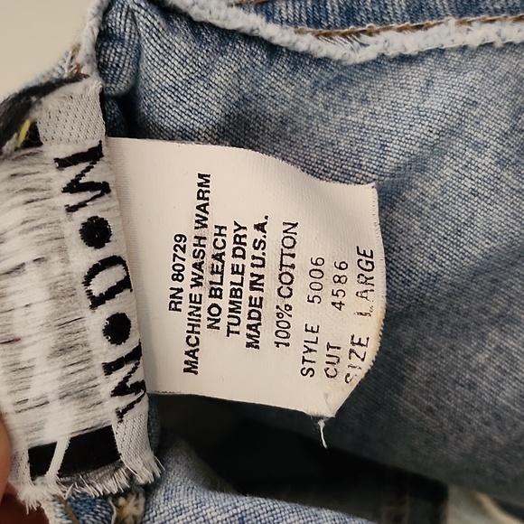 Vintage jeans dress - Picture 7 of 9